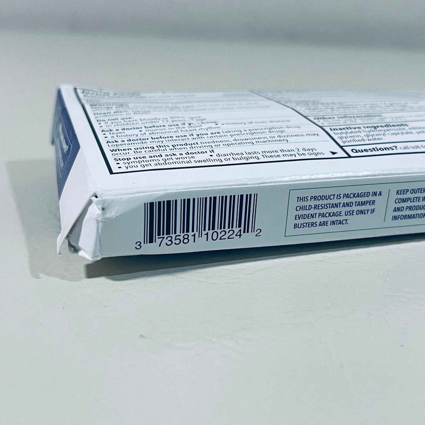 welmate Anti-Diarrheal Softgels, Loperamide HCl 2 mg, 24 Softgels EXP 10/26