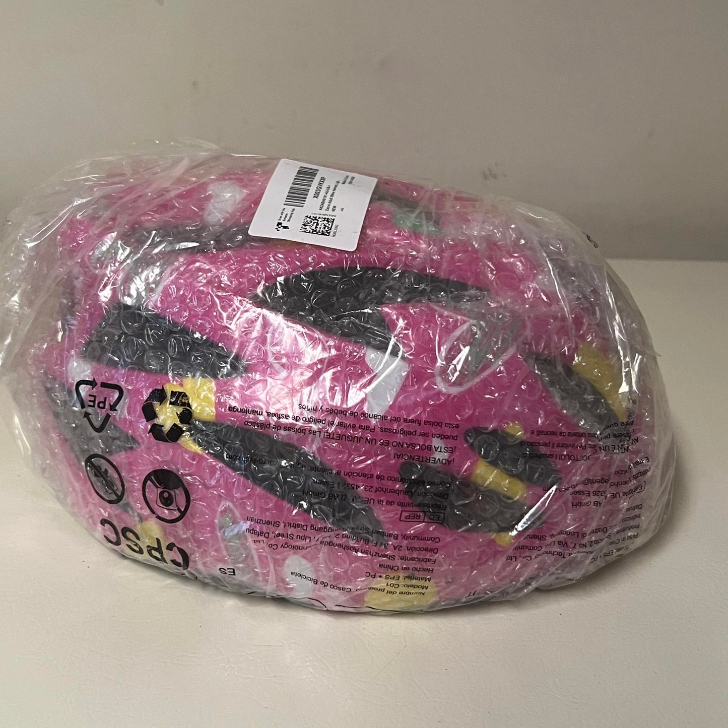 Adjustable Kids Bicycle Helmet with Heart Pattern