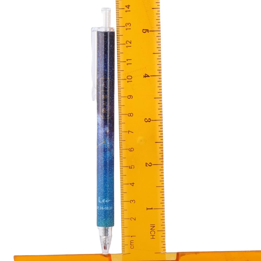 12 Pens - Constellations Star Astrology Horoscope Zodiac Sign Gifts, Cute, 0.5mm