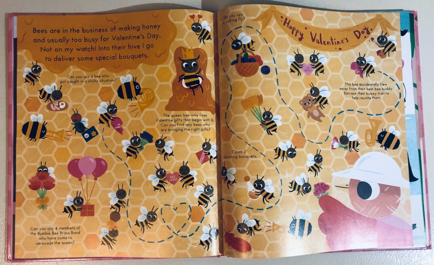 I Spy with My Little Eye Ser.: Valentine Love and Find by Rubie Crowe