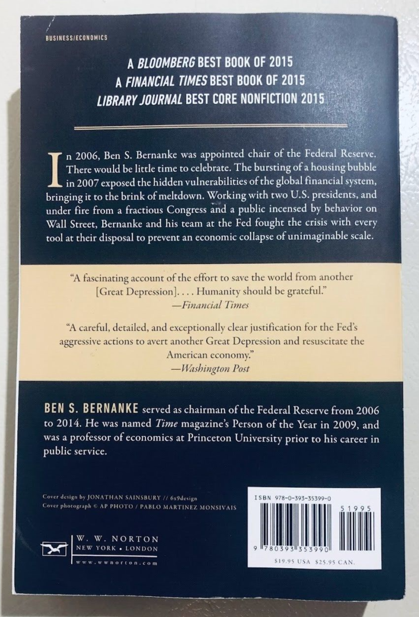 The Courage to Act : A Memoir of a Crisis and Its Aftermath by Ben S....