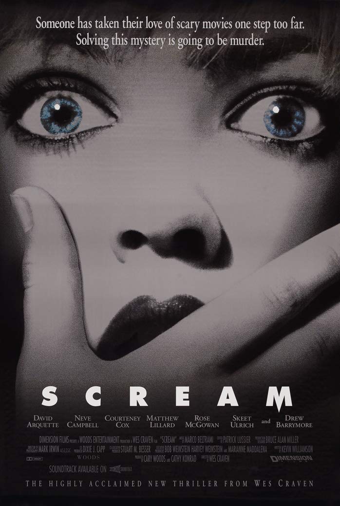 Scream - 1996-12x18 inch(30cmx46cm) Movie Poster Frameless Gift