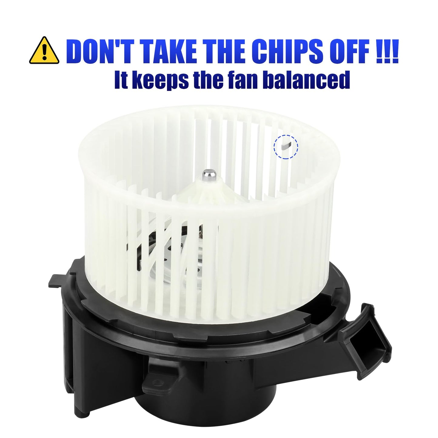 HVAC AC Blower Motor/Fan Fits Select Chevy, GMC, Saturn, Buick, Replaces 700236