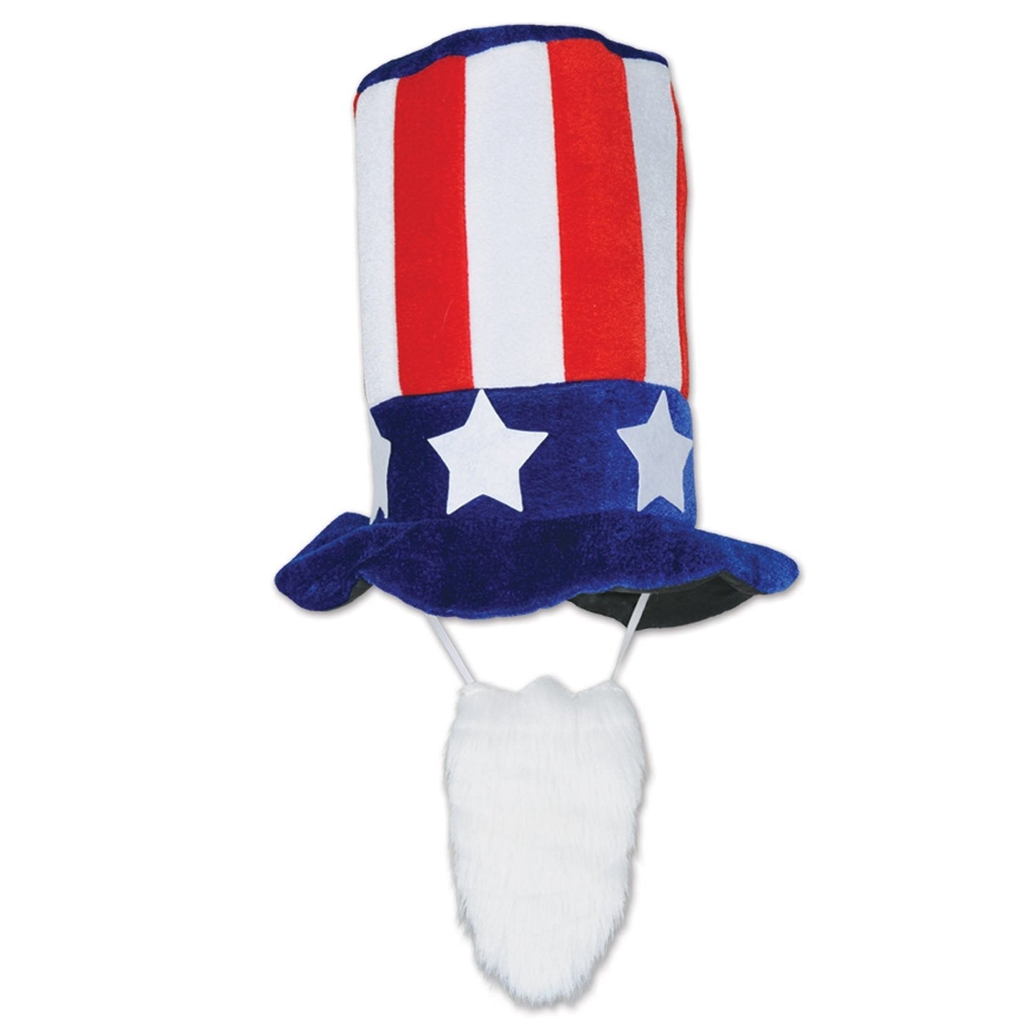 Beistle Plush Patriotic Hat w/Beard