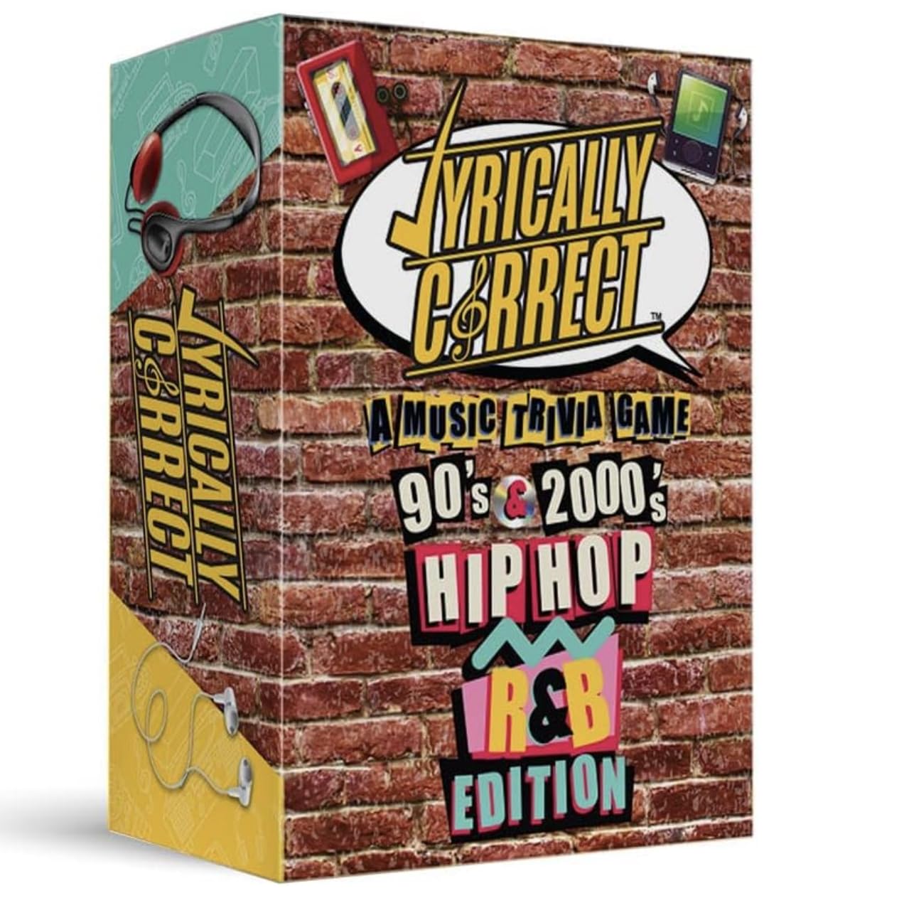 Lyrically Correct 90's and 2000's Hip Hop and R & B Music Trivia Card Game