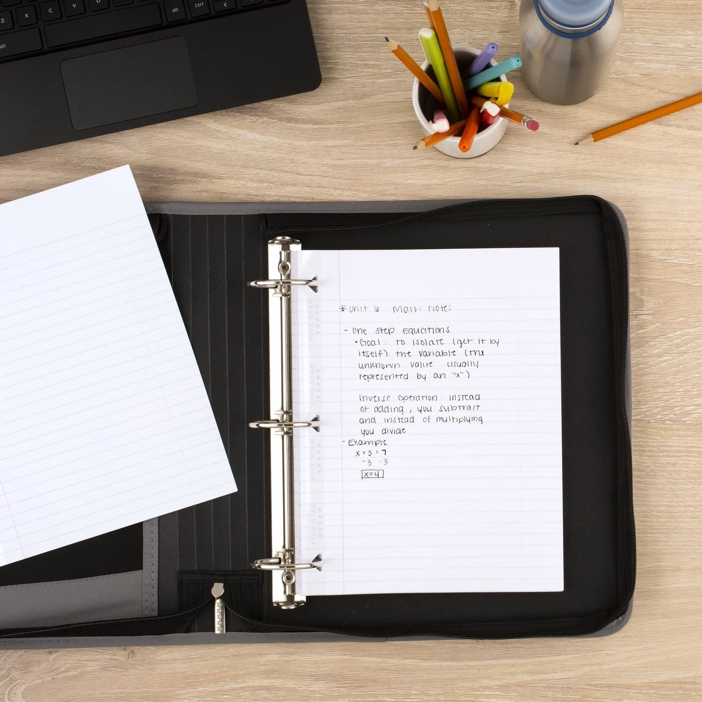 Five Star Wide Ruled Filler Paper, 80 Sheets, Ink Bleedproof, 8.5x10.5"