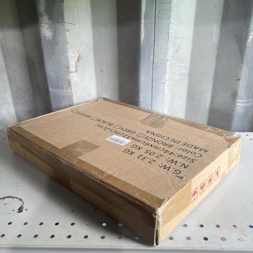 Shoe Rack Storage Organizer 4 Tier Free Standing Metal Shoe Shelf - Bronze