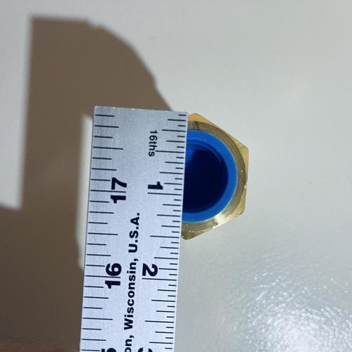 B12FS75F13 Hansen Flow Sensor by Danfoss | FS | Brass | 3/4" NPTF | Pneumatic