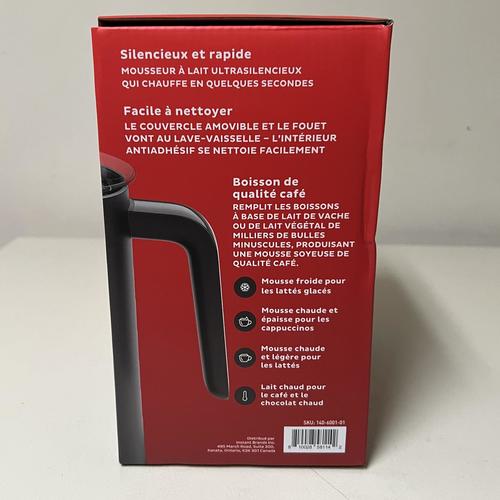 Instant Pot's Instant Milk Frother 10oz/295ml Hot/Cold Foam Maker (140-6001-01)