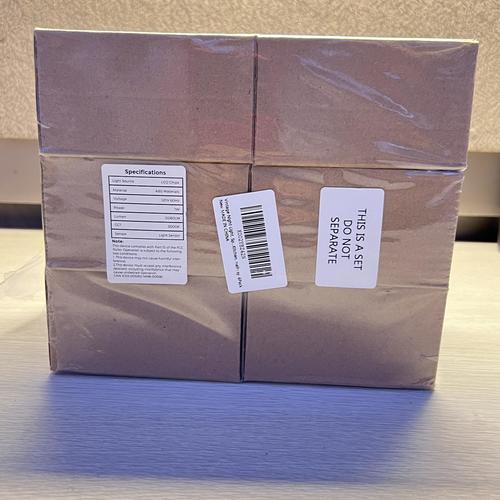 Night Light Plug in, 5000K Daylight, Dimmable (30/60lm), Vintage Black 6 Pack