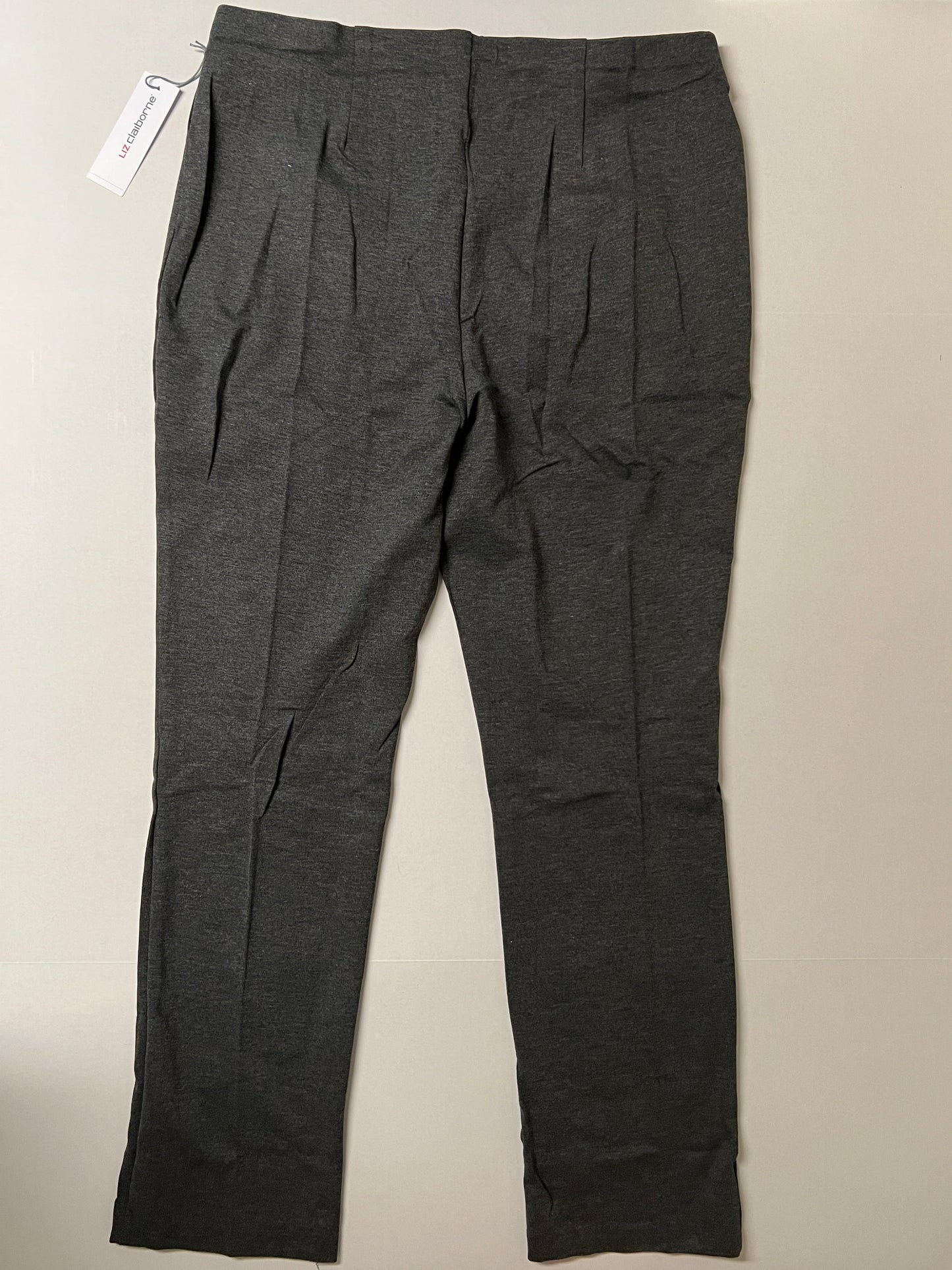Liz Claiborne Tall Women's Alexis Straight Leg Mid-Rise Pants