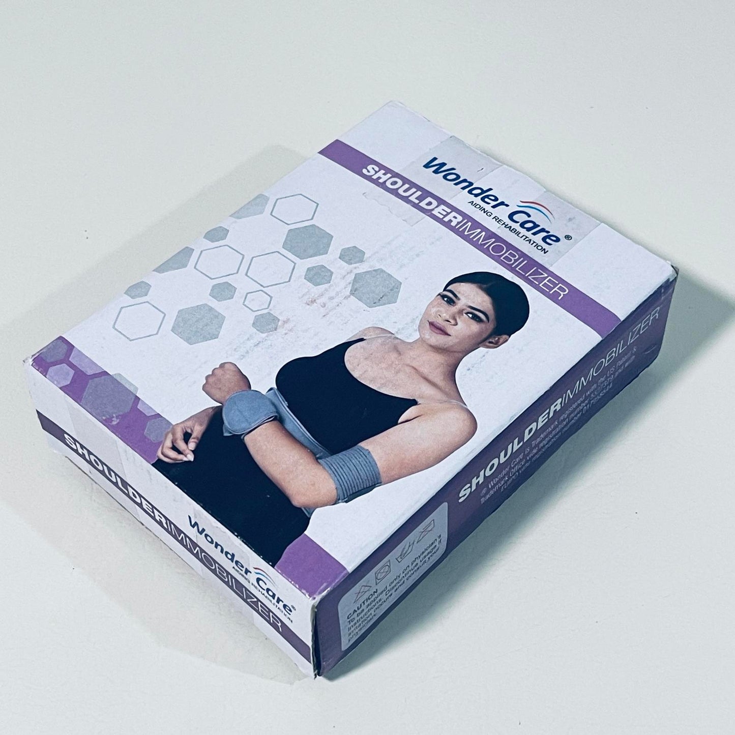 Wonder Care Shoulder Immobilizer Size 2 (30"-35") Grey