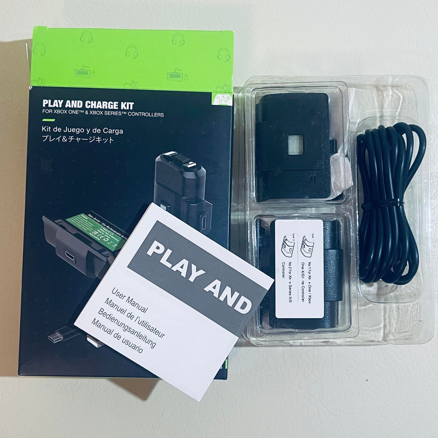 Play and Charge Kit for Xbox One & Xbox Series Controllers