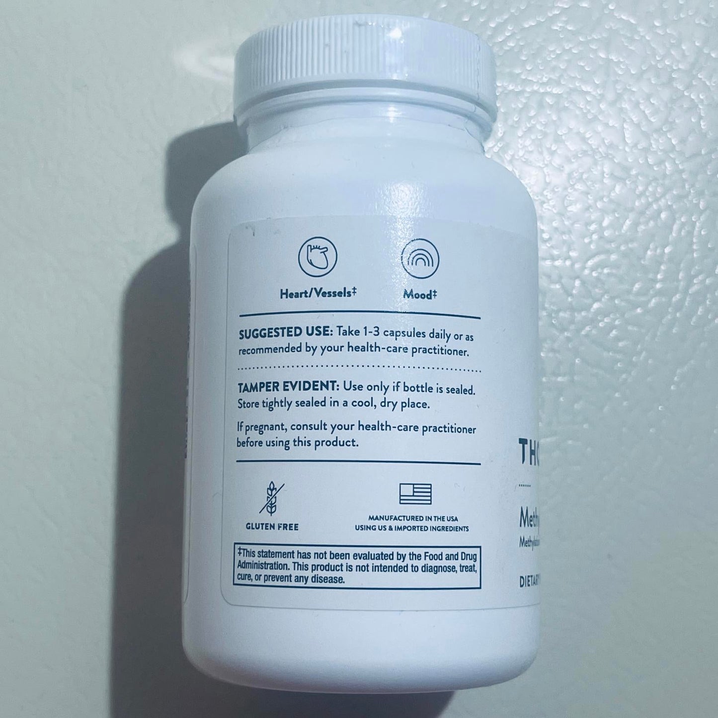 Thorne Methyl-Guard Plus Dietary Supplement, 90 Capsules EXP 10/2026