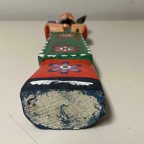 Painted Wooden St. Pascual By Kalalou GJC1011