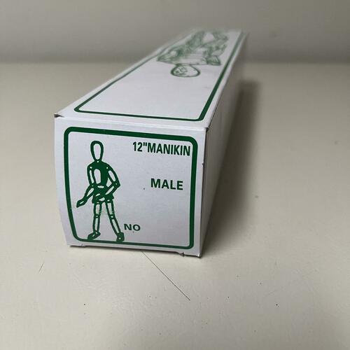 Small Wooden Human Artists' Mannequin Male/12" Manikin by Kalalou