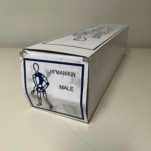 Wooden Human Manikin - Male/16" Mannequin By Kalalou