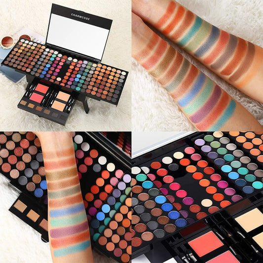190 Colors Cosmetic Make up Palette Set Kit - Multicolor
