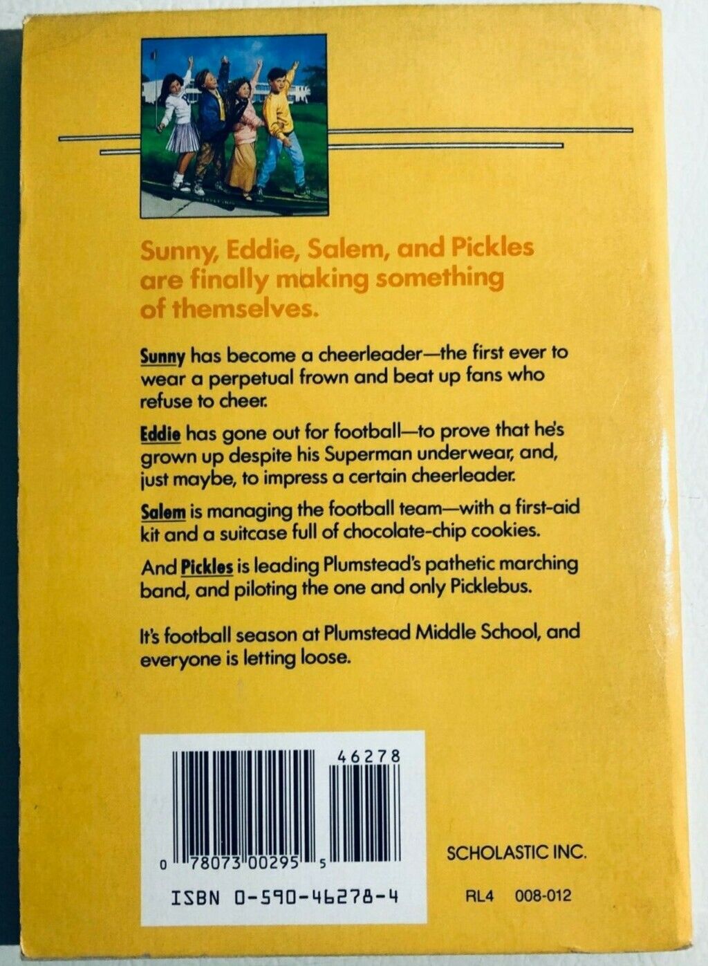 School Daze: Who Ran My Underwear Up The Flagpole? by Jerry Spinelli (1992)