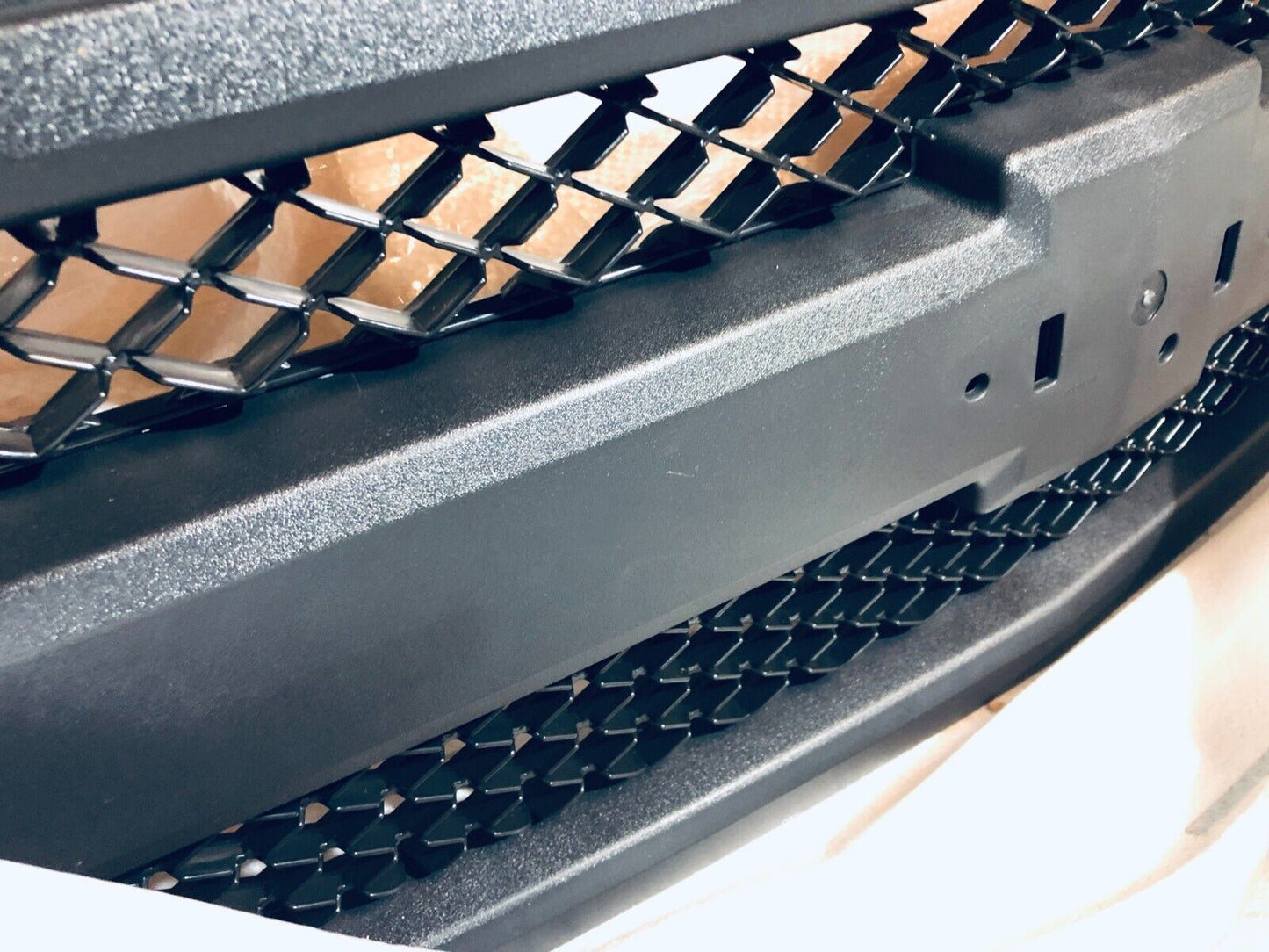 Chevy Silverado Black Bumper Grille replacement, CV07169GA-TY5