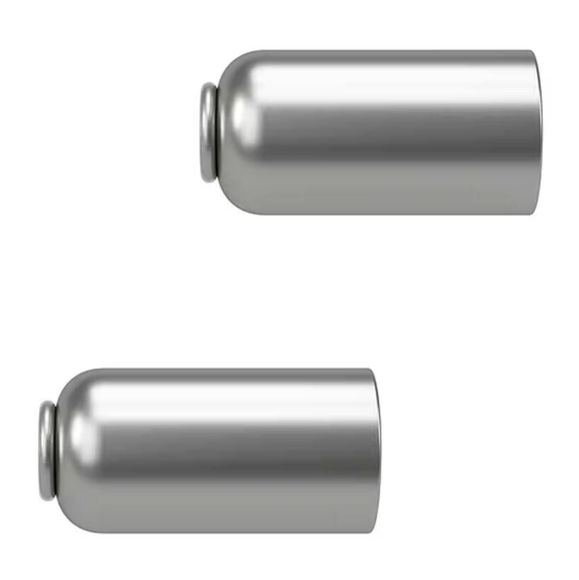 Umbra Mix & Match Column 2-pc. Finials Nickel set of 2 