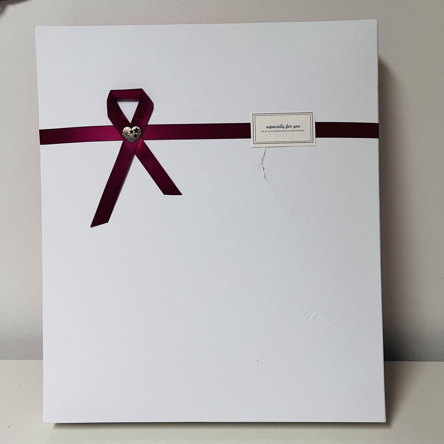 Qsimi Ultra Soft Throw Luxury Cozy Knit Blanket Sealed Gift Box 60" X 80" New