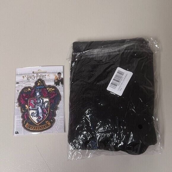 Halloween Costume Cosplay Wizard robe & Harry Potter Gryffindor Applique