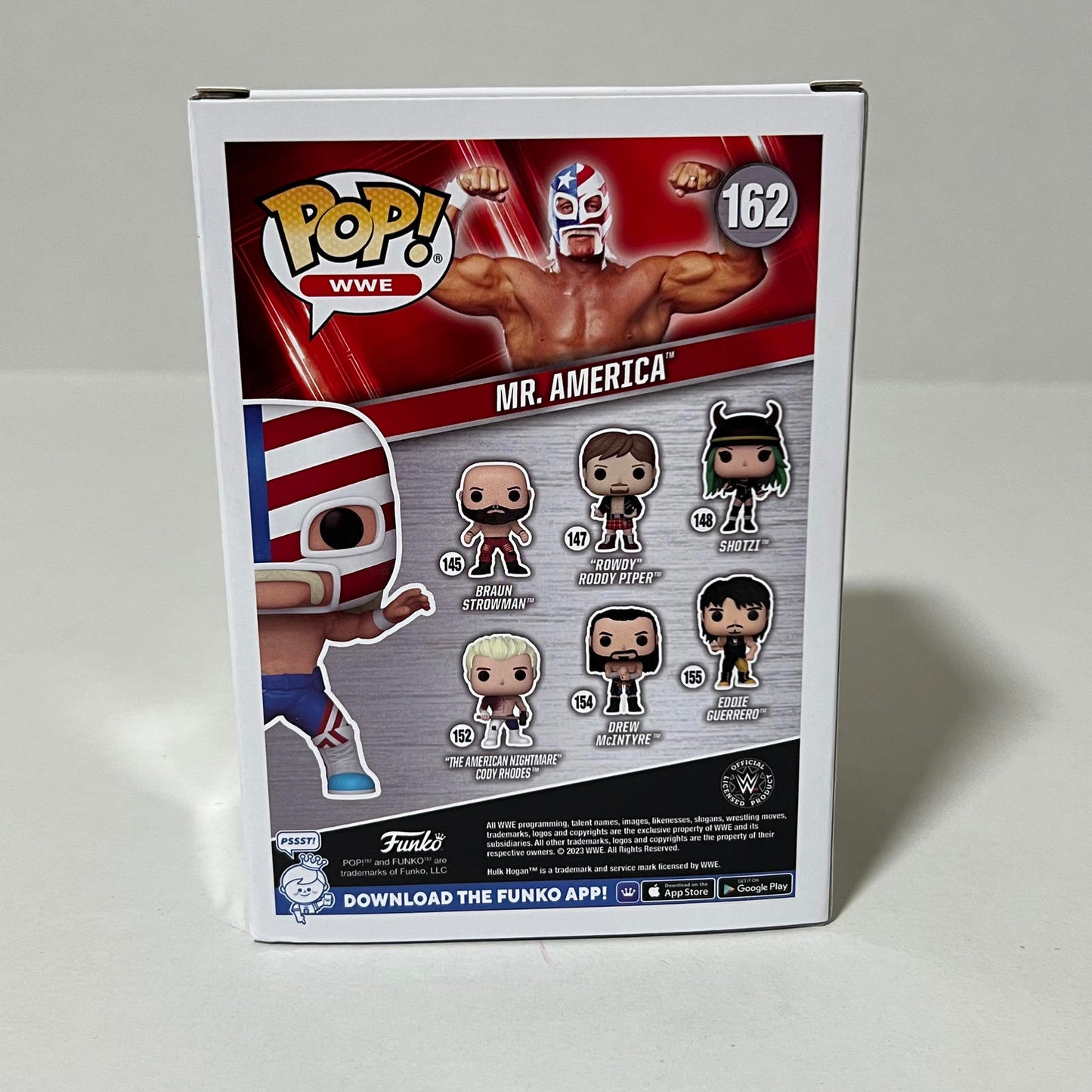 Funko Pop! WWE Mr. America Vinyl Figure #162