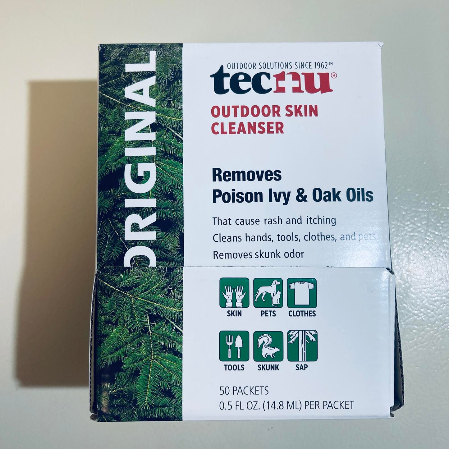 Tecnu Original Outdoor Skin Cleanser - 50pack