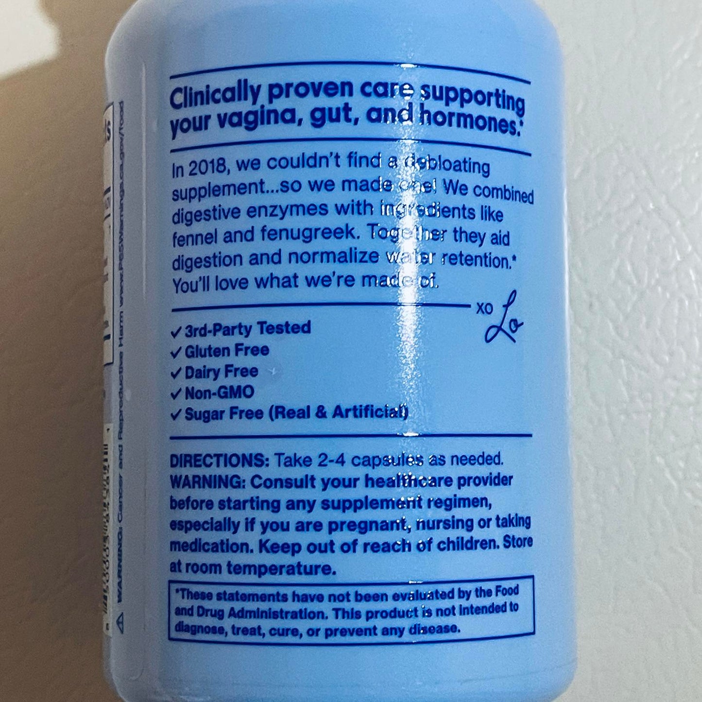 Love Wellness Bye Bye Bloat Debloating 180 Capsules EXP 10/2026