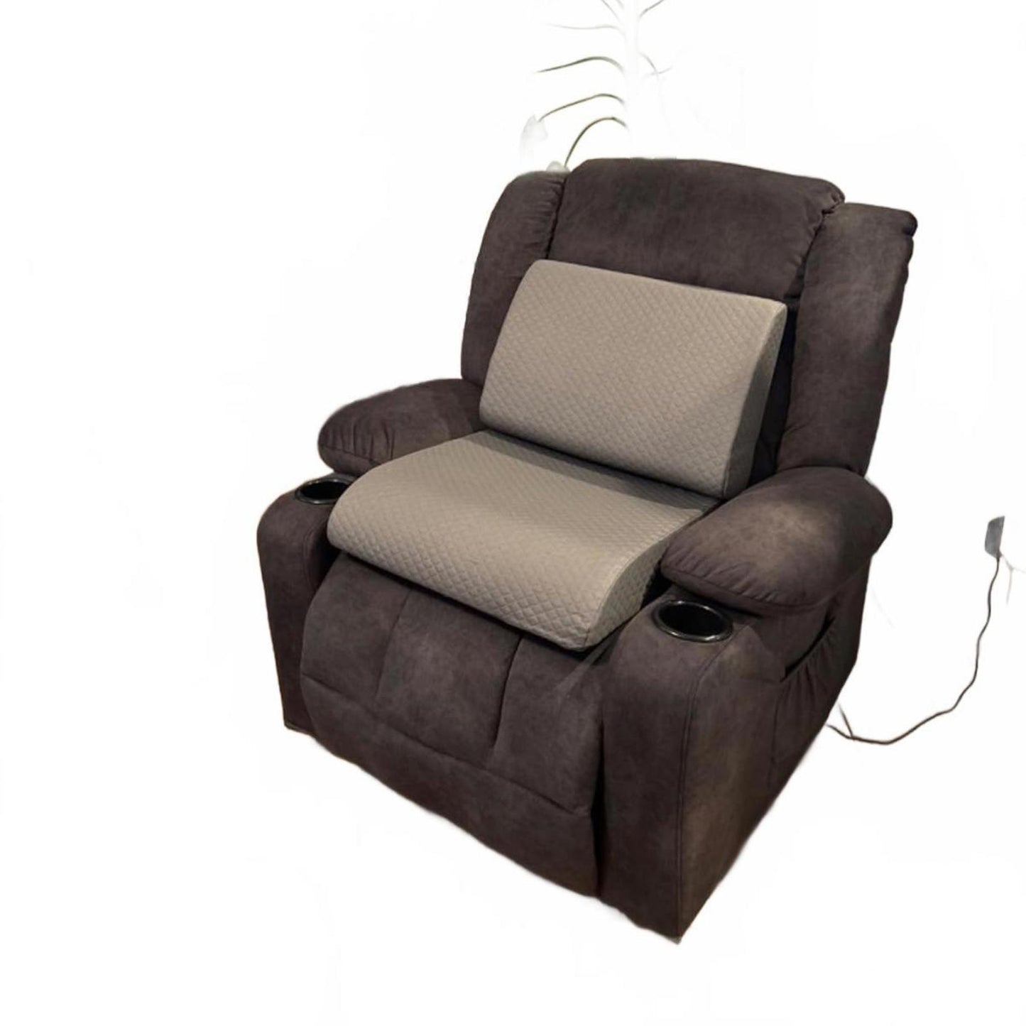 Ergonomic Lumbar Support Cushion and Seat Cushion Set