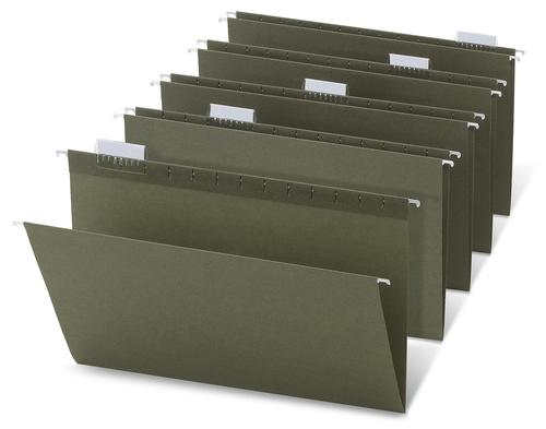 25-pack Office Depot® Hanging File Folders, Legal, Adjustable Tabs 14.75x9.25"