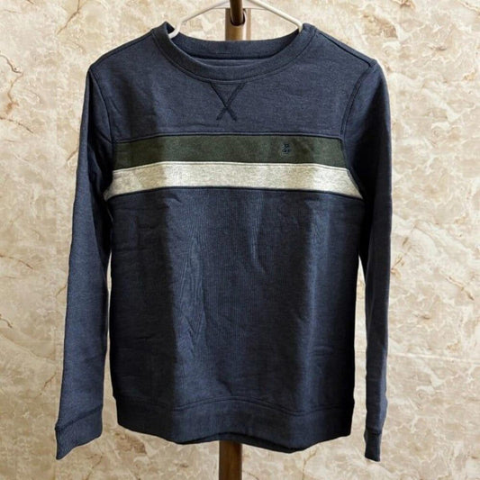 IZOD Boys' Long Sleeve Fleece Crewneck Pullover Sweatshirt Size L14/16