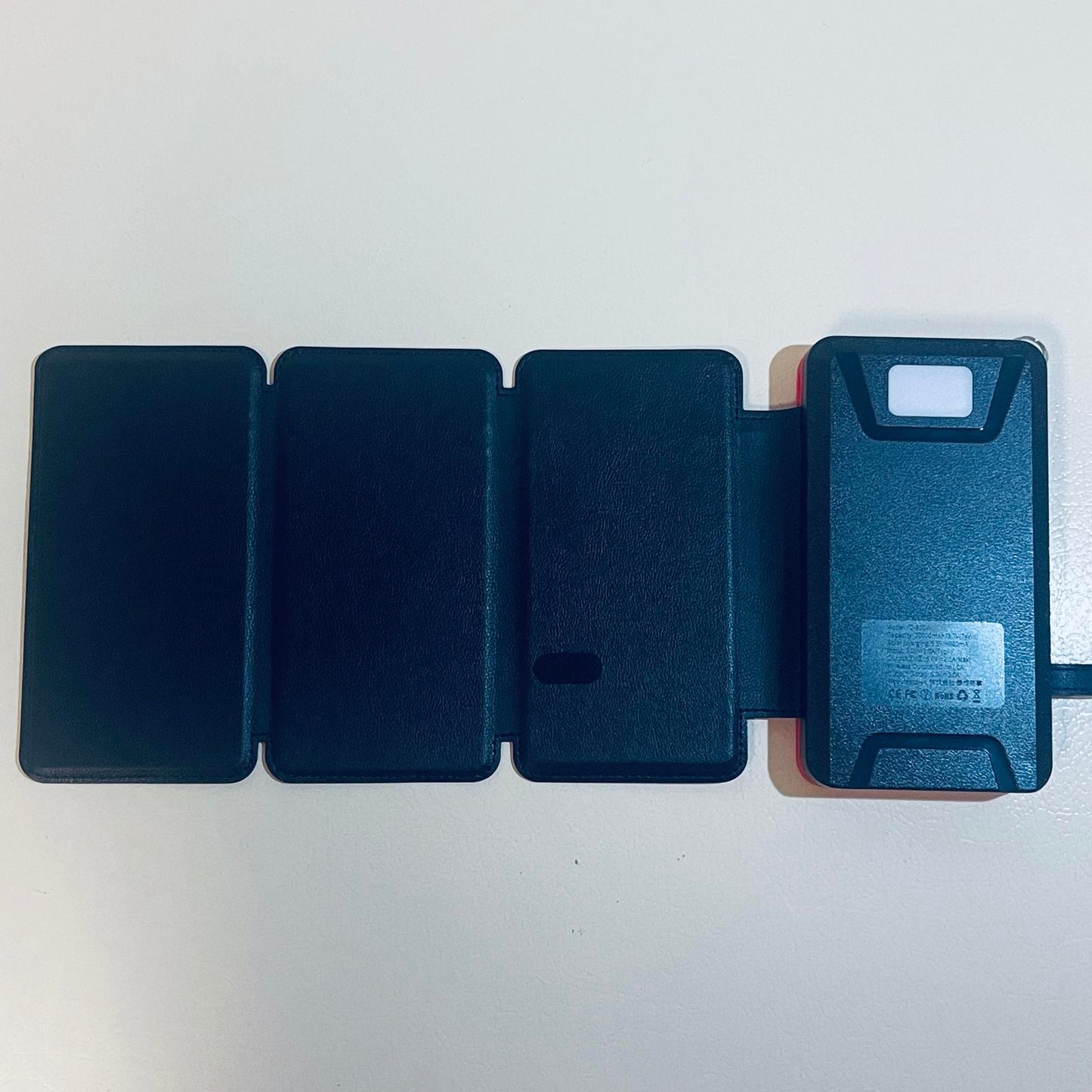 Solar Phone Charger - Red and Black