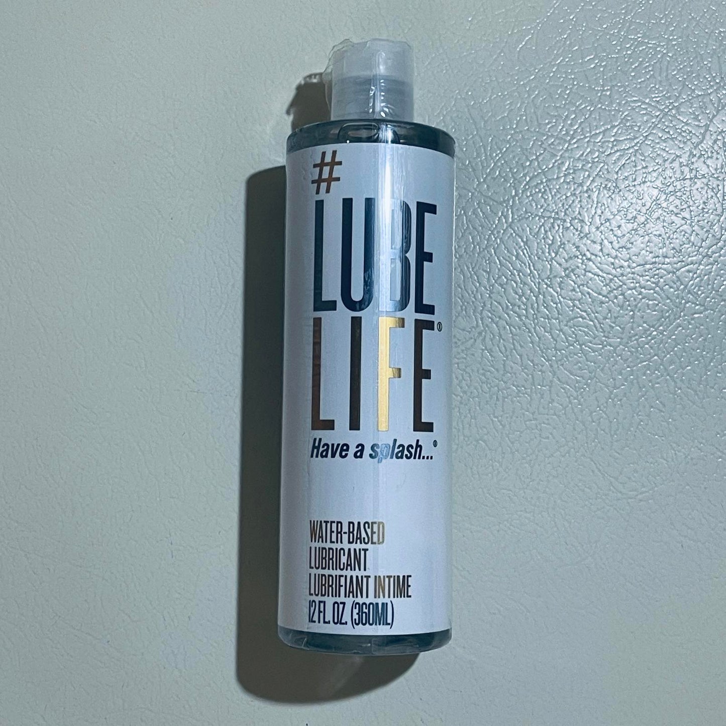 Lube Life Water-Based Lubricant 12 fl oz (360 ml) EXP 7/2027