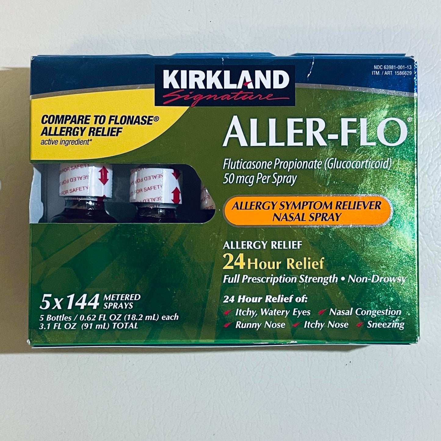 Kirkland Signature Aller-Flo Allergy Spray EXP 8/2025