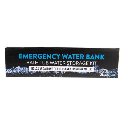 Emergency Water Bank Storage With Pump, Heavy Duty, 65-Gallon, Easy To Use - NEW
