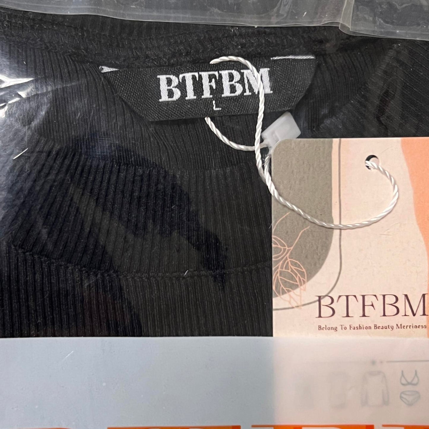 Ribbed Long Sleeve Crop Top & Wide Leg Pants Lounge Set