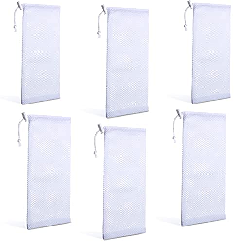 Shihanee 6 Pieces Finch Sock Feeder Bird Feeder Socks for Wild Bird Seed Sock