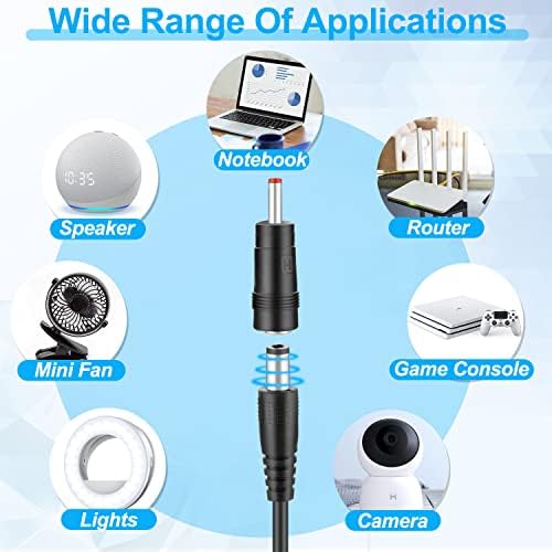 USB C to DC Adapter,Barrel PD Trigger Cable 3.3ft with USB C Male to Femal/USB