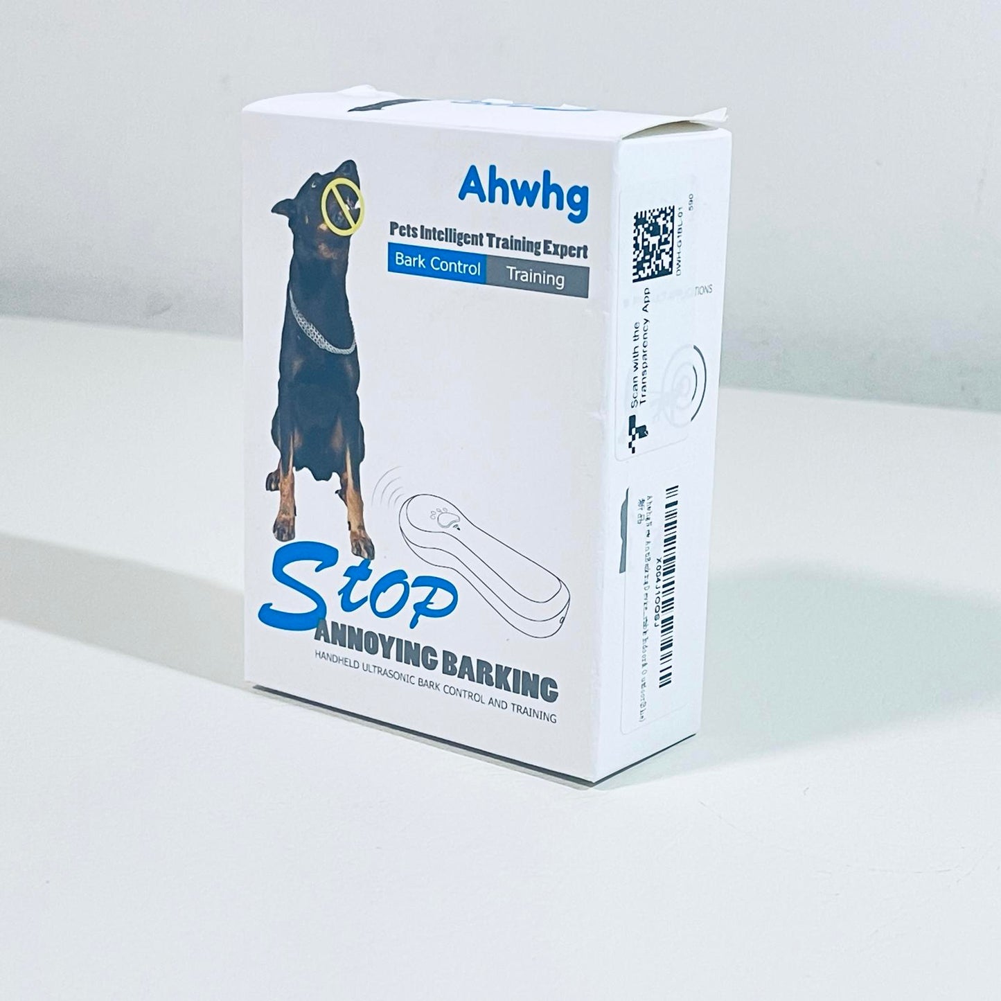 Handheld Ultrasonic Bark Control and Training Device