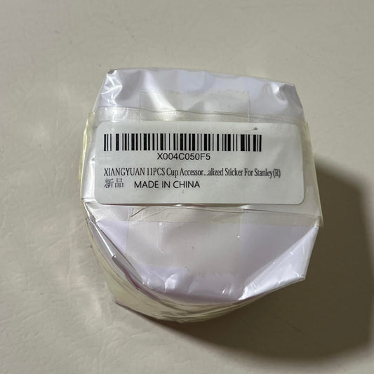 11-Piece Pink Cup Accessory Set for Stanley Tumblers Letter(R)