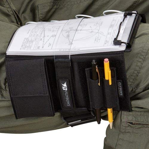 FlyBoys Reversible Kneeboard - Clipboard & Pen Holder - Reconfigurable Design