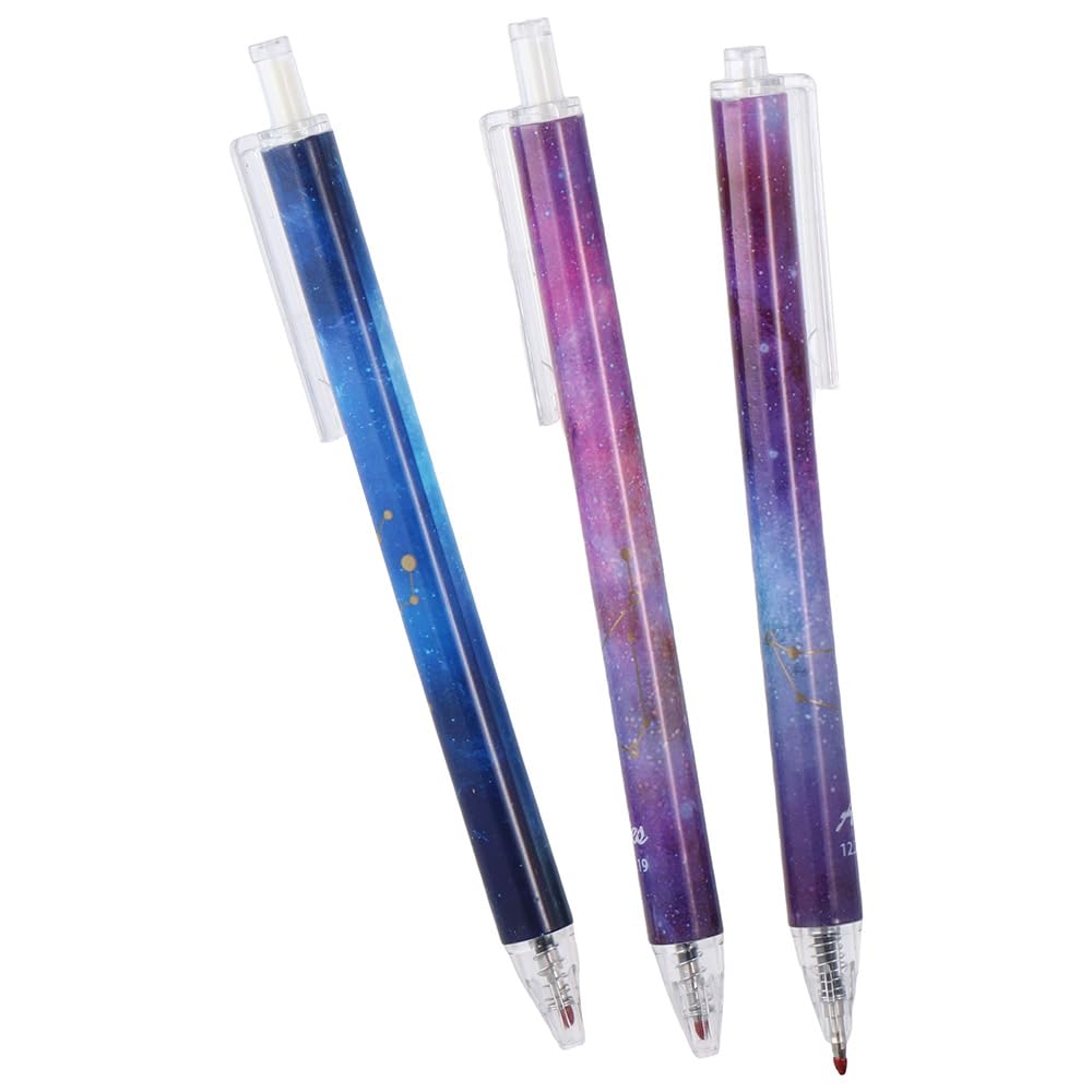 12 Pens - Constellations Star Astrology Horoscope Zodiac Sign Gifts, Cute, 0.5mm
