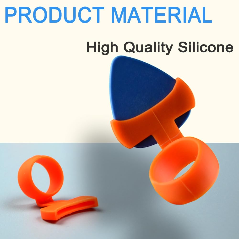 Ultimate Ergonomic Guitar Pick Grips – Durable Silicone for All Playing Styles