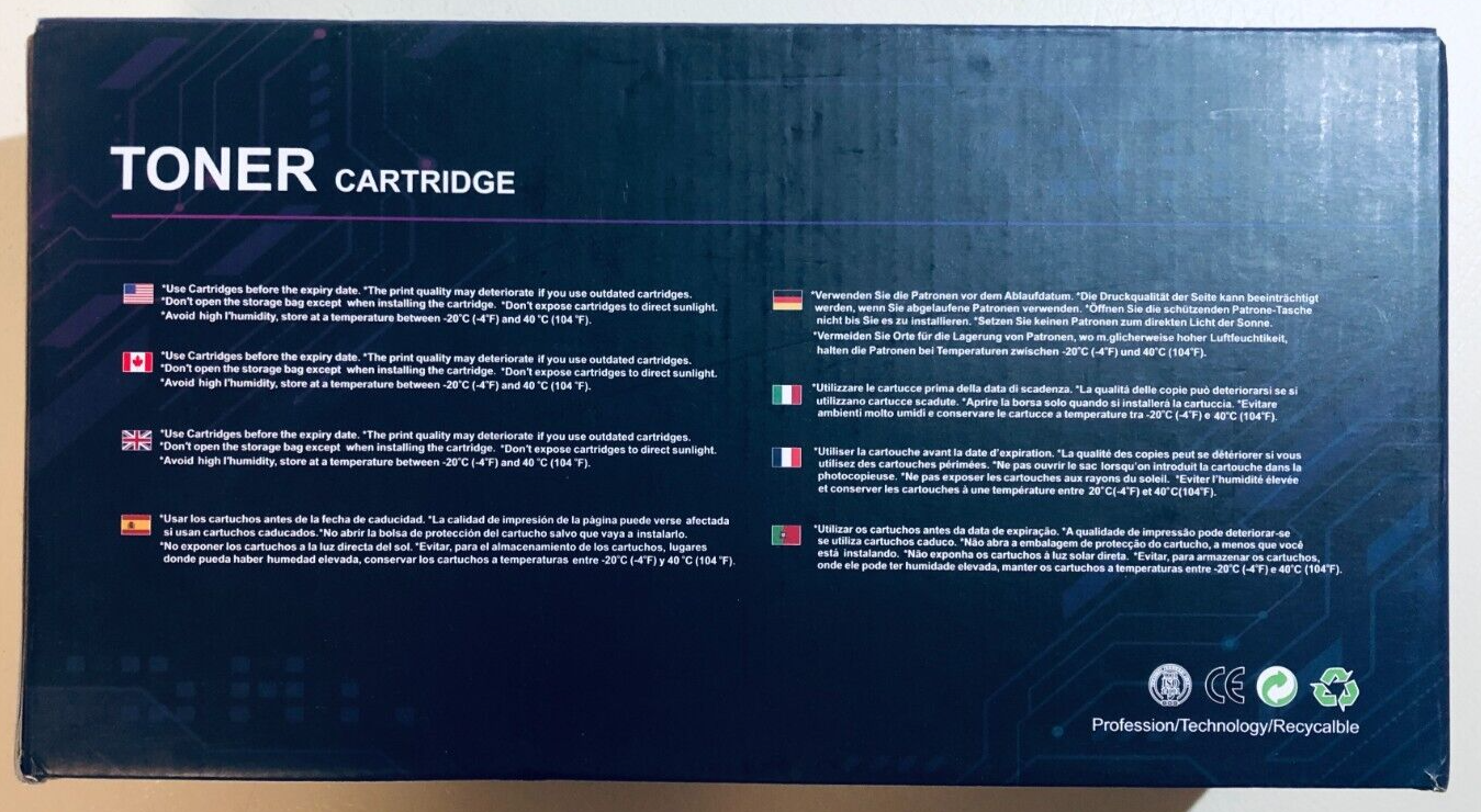 TN720 TN720S TN750 BRTN720S Toner Compatible Cartridge Replacement for Brother