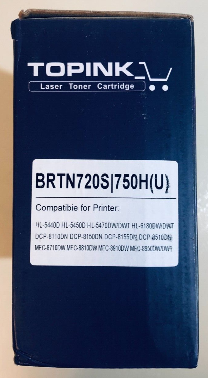 TN720 TN720S TN750 BRTN720S Toner Compatible Cartridge Replacement for Brother