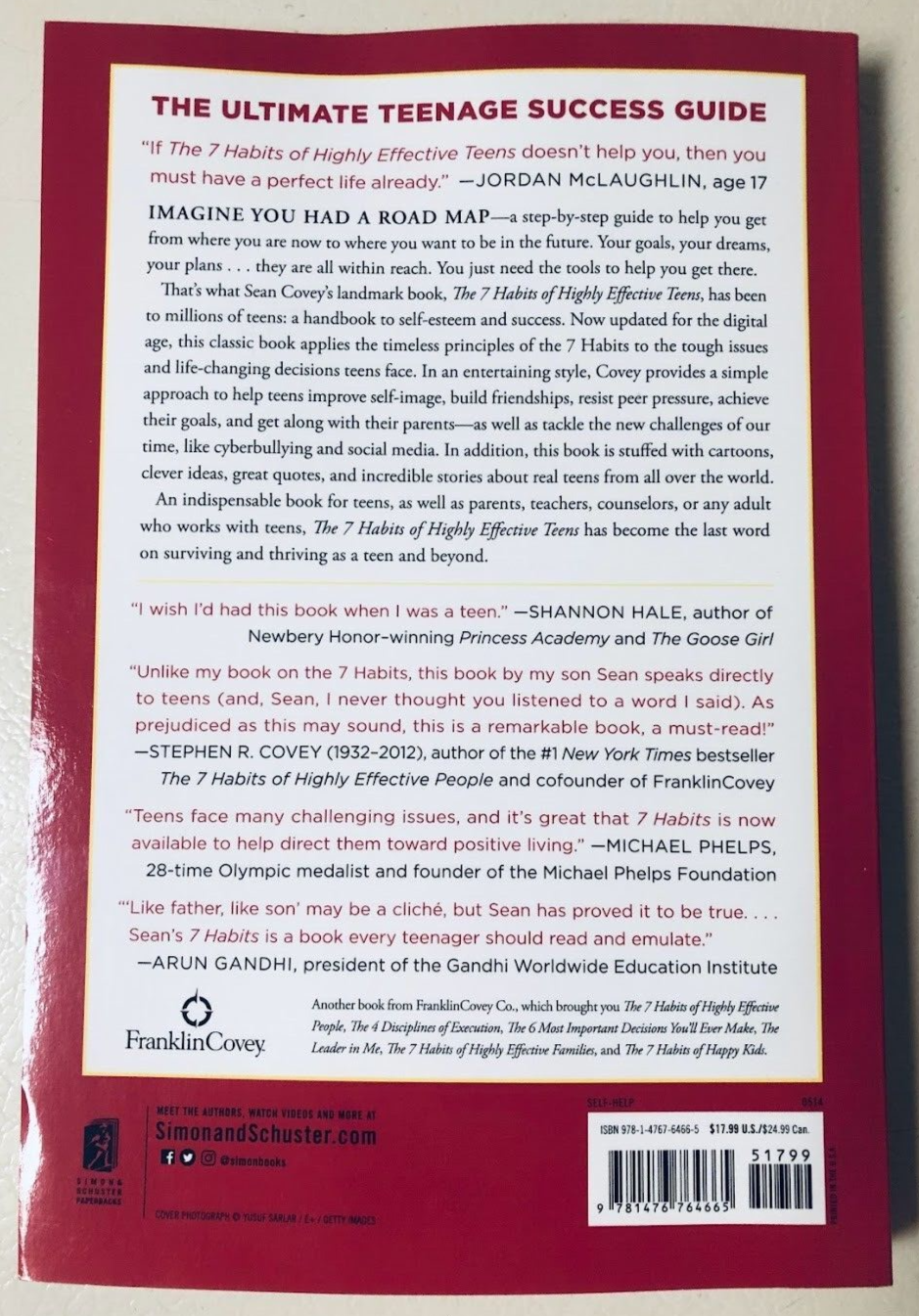 The 7 Habits of Highly Effective Teens by Sean Covey (2014, Trade Paperback,...