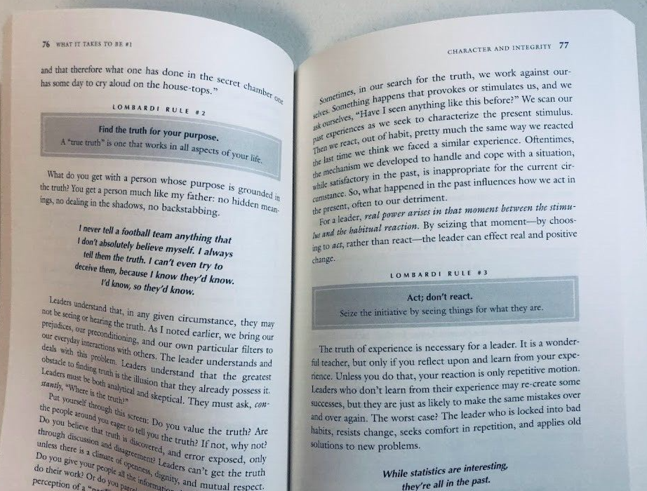 What It Takes to Be #1 : Vince Lombardi on Leadership by Vince Lombardi Jr....