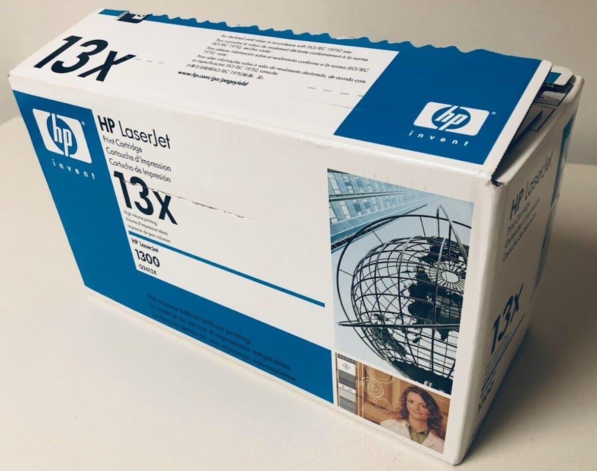 HP 13X Q2613XGenuine NEW Toner Cartridge (for LaserJet 1300)